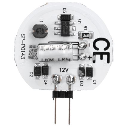 LED izzó G4/2,5W/12V 3000K - Aigostar