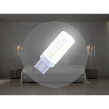 LED izzó G9/4,6W/230V 4000K