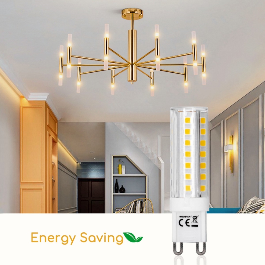 LED Izzó G9/4,8W/230V 3000K - Aigostar