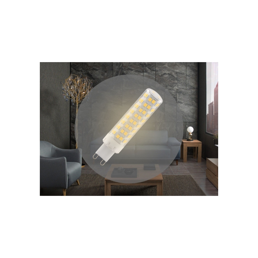 LED izzó G9/7,6W/230V 2800K