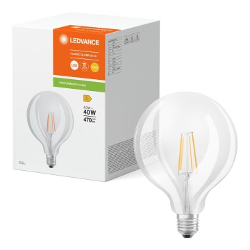 LED izzó GLOBE CLASSIC FILAMENT G125 E27/4W/230V 2700K - Ledvance