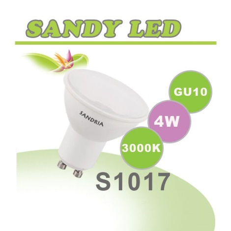 LED izzó GU10/4W/230V