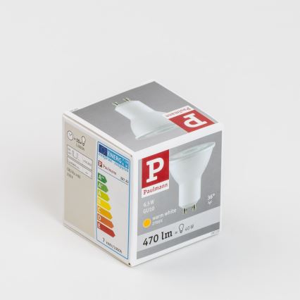 LED Izzó GU10/6,5W/230V 2700K - Paulmann 28720
