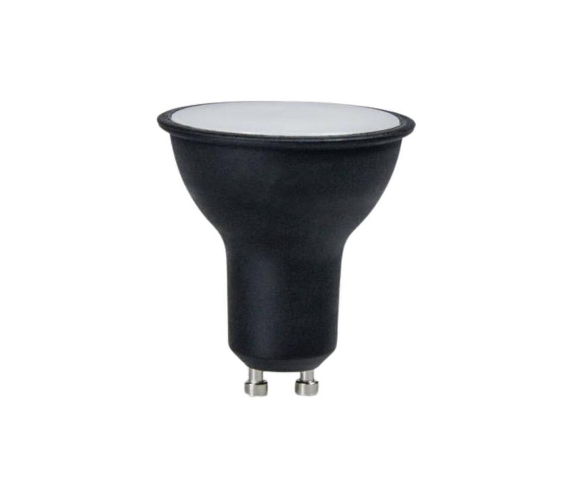 LED Izzó GU10/6W/230V 3000K fekete ZLS116B