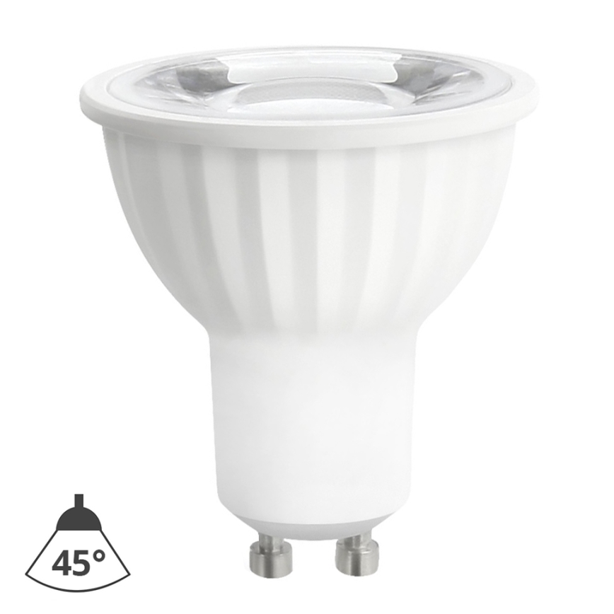 LED Izzó GU10/6W/230V 4000K 45° fehér