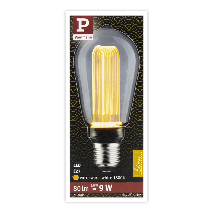 LED Izzó INNER ST64 E27/3,5W/230V 1800K - Paulmann 28880