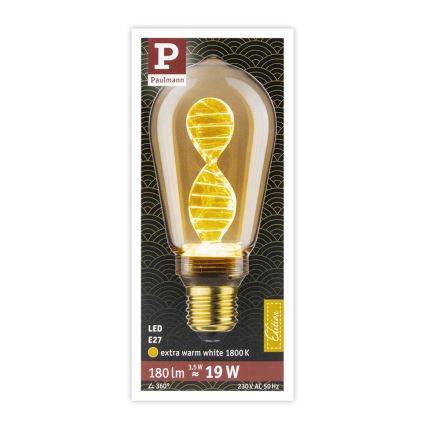 LED Izzó INNER ST64 E27/3,5W/230V 1800K - Paulmann 28885