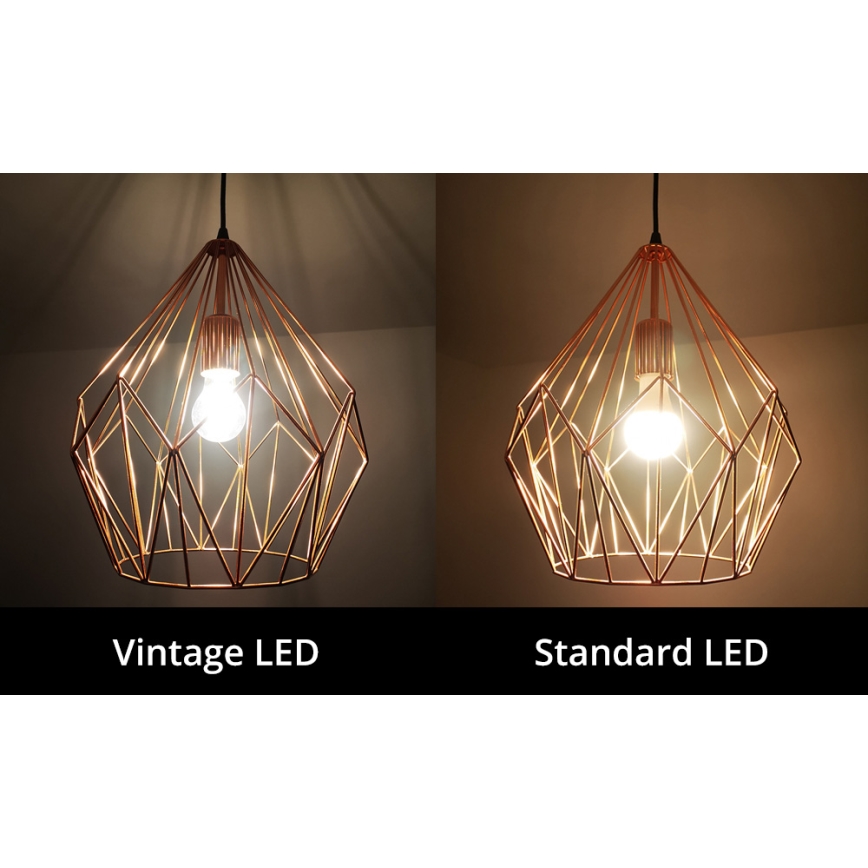 LED Izzó LEDSTAR VINTAGE E27/10W/230V 3000K