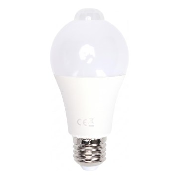 LED izzó mozgás- és alkonyérzékelővel A60 E27/9W/230V 3000K - Aigostar
