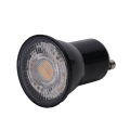 LED izzó MR11 GU10/4W/230V 3000K 60° fekete - BRILAGI
