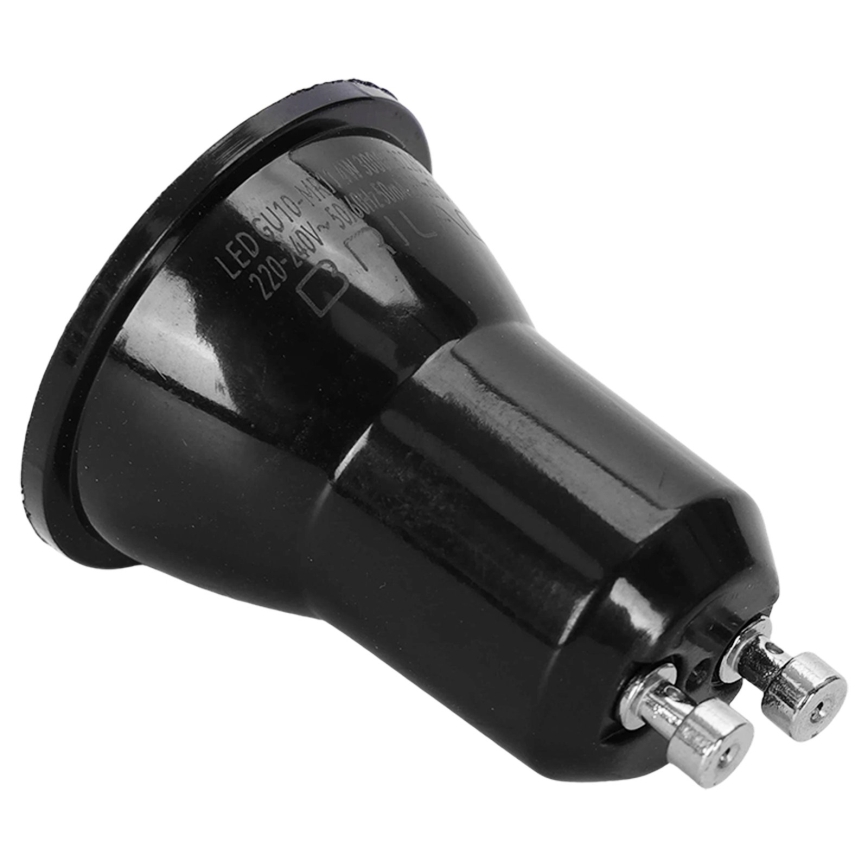 LED izzó MR11 GU10/4W/230V 3000K 60° fekete - BRILAGI