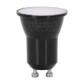 LED izzó MR11 GU10/4W/230V 3000K fekete - BRILAGI