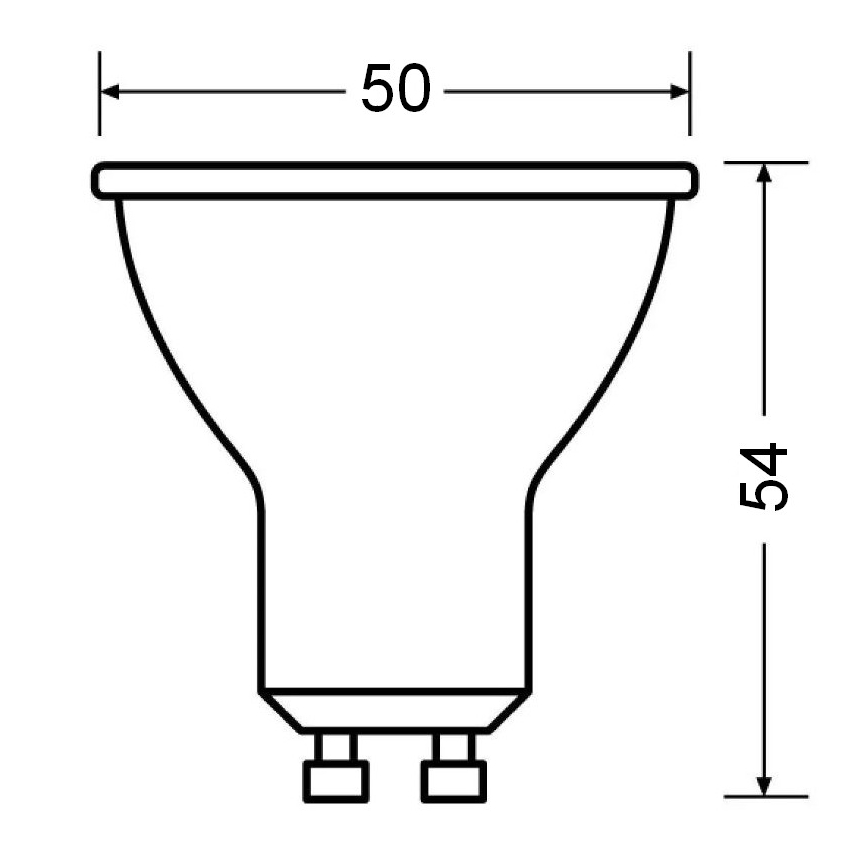 LED Izzó PAR16 GU10/4,5W/230V 4000K