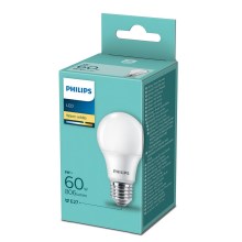 LED Izzó Philips A60 E27/8W/230V 2700K