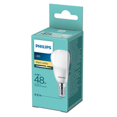LED Izzó Philips E14/6,5W/230V 2700K