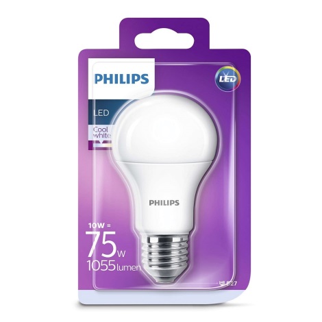 LED Izzó Philips E27/10W/230V