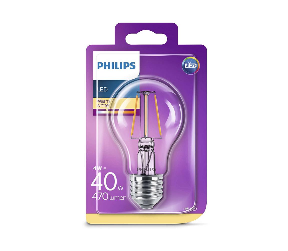 Philips LED izzó Philips E27/4W/230V 2700K