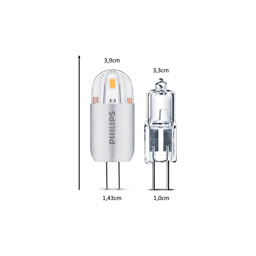 LED Izzó Philips G4/1,2W/12V - CAPSULE