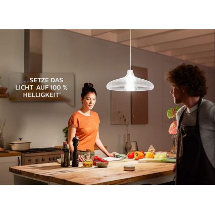 LED Izzó Philips Hue WHITE E67 E27/15,5W/230V