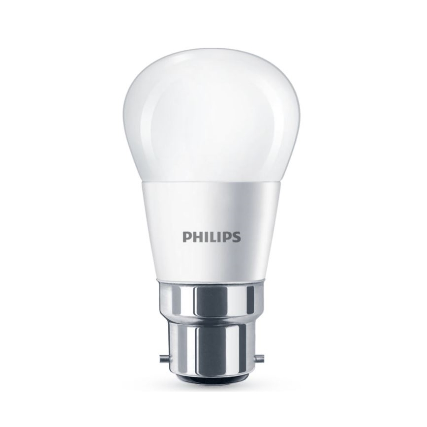 LED Izzó Philips P45 B22/5,5W/230V 2700K