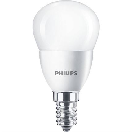 LED Izzó Philips P45 E14/5,5W/230V 2700K