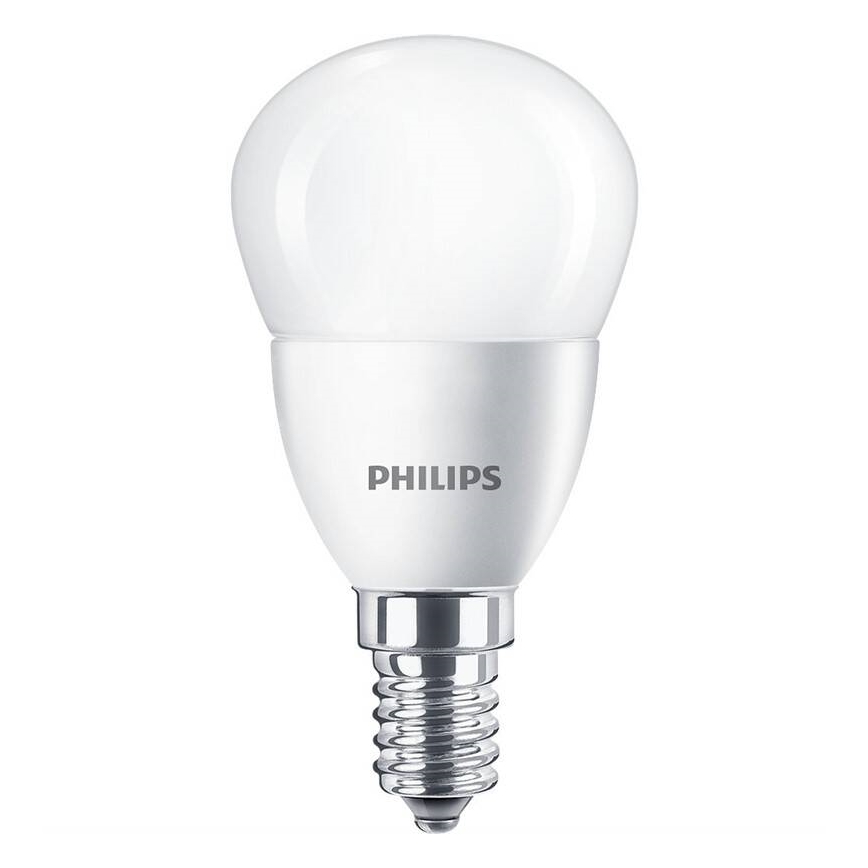 LED Izzó Philips P45 E14/5,5W/230V 2700K