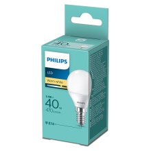 LED Izzó Philips P45 E14/5,5W/230V 2700K