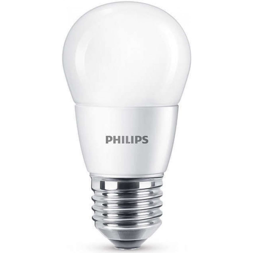 LED Izzó Philips P48 E27/7W/230V 2700K