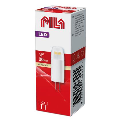 LED Izzó Philips Pila G4/1,8W/12V 2700K