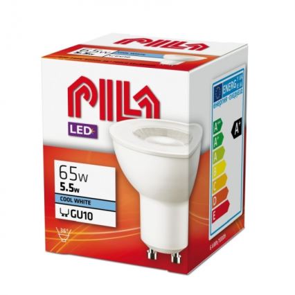 LED Izzó Philips Pila PAR16 GU10/5,5W/230V 4000K