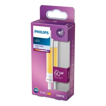 LED izzó Philips R7s/7,2W/230V 4000K 118 mm