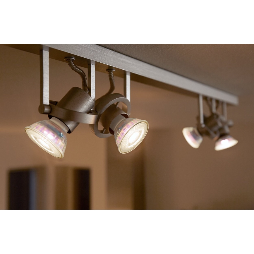 LED Izzó Philips SCENE SWITCH GU10/5W/230V 2200K-2700K