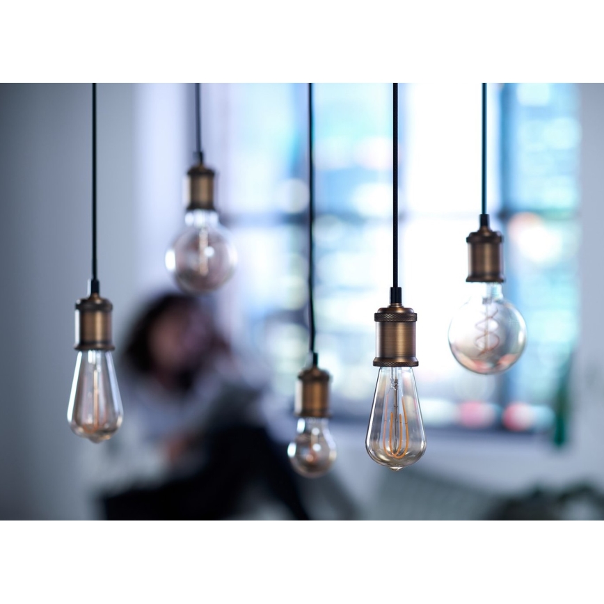 LED Izzó Philips VINTAGE G95 E27/5W/230V 2200K