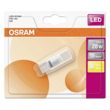LED Izzó PIN G9/2,6W/230V 2700K - Osram