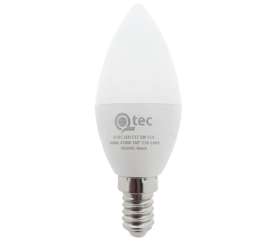 LED Izzó Qtec C35 E14/5W/230V 4200K