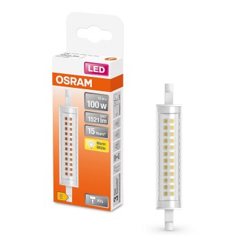 LED Izzó R7s/12W/230V 2700K 118 mm - Osram