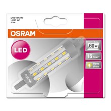 LED Izzó R7s/6,5W/230V 2700K - Osram 118 mm