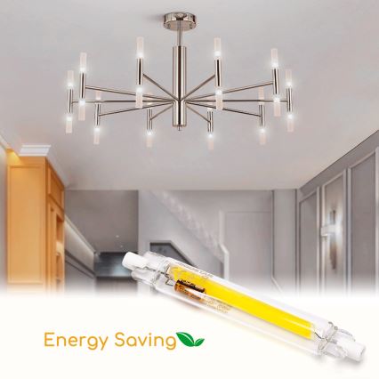 LED Izzó R7s/8W/230V 6500K - Aigostar