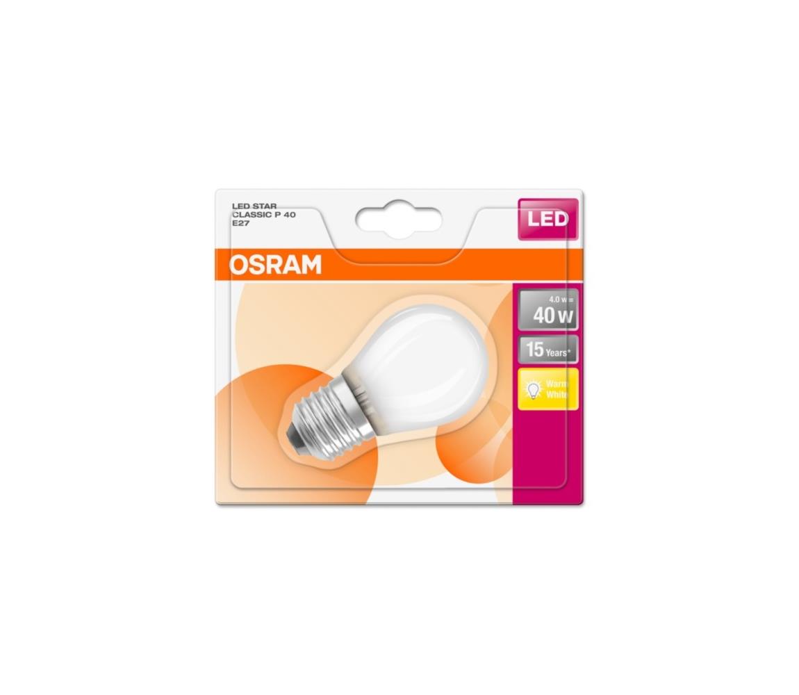 Osram LED izzó RETROFIT E27 / 4W / 230V 2700K