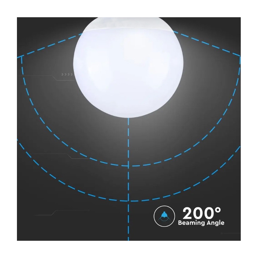 LED Izzó SAMSUNG CHIP G120 E27/18W/230V 6400K