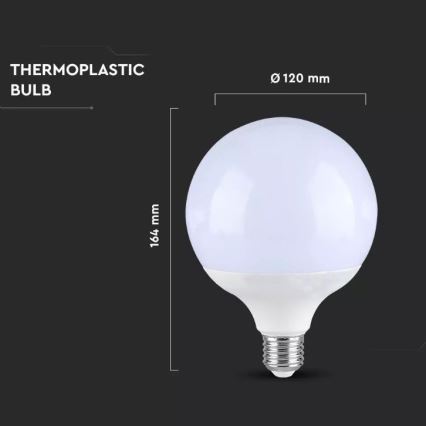 LED Izzó SAMSUNG CHIP G120 E27/18W/230V 6400K