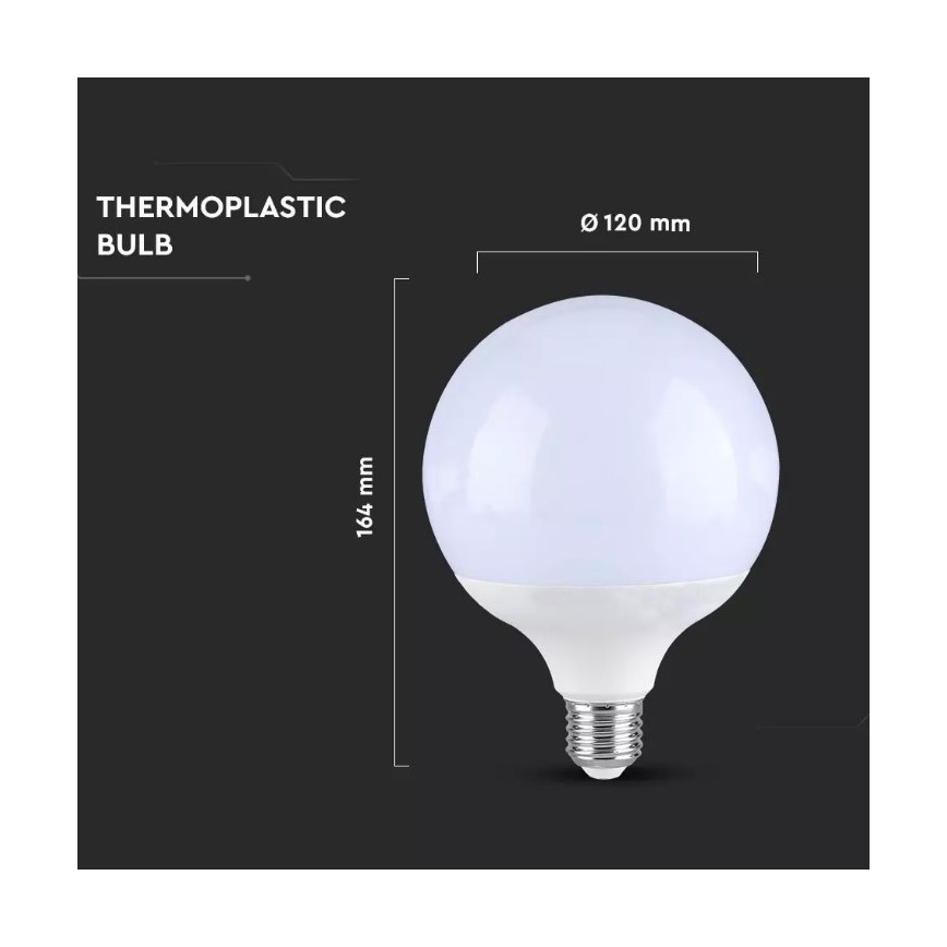 LED Izzó SAMSUNG CHIP G120 E27/18W/230V 6400K