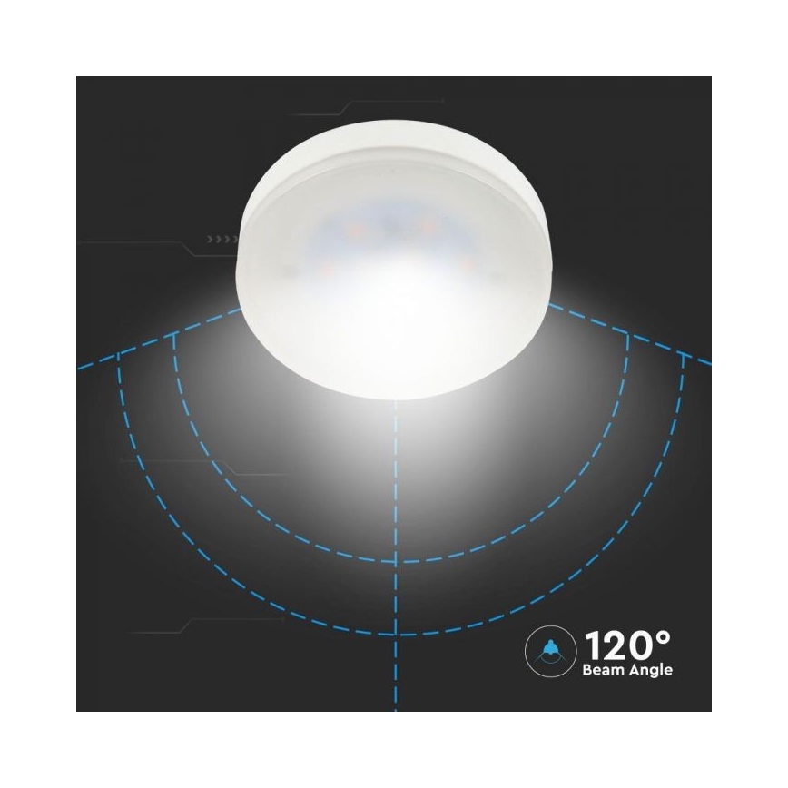LED Izzó SAMSUNG CHIP GX53/6,4W/230V 3000K