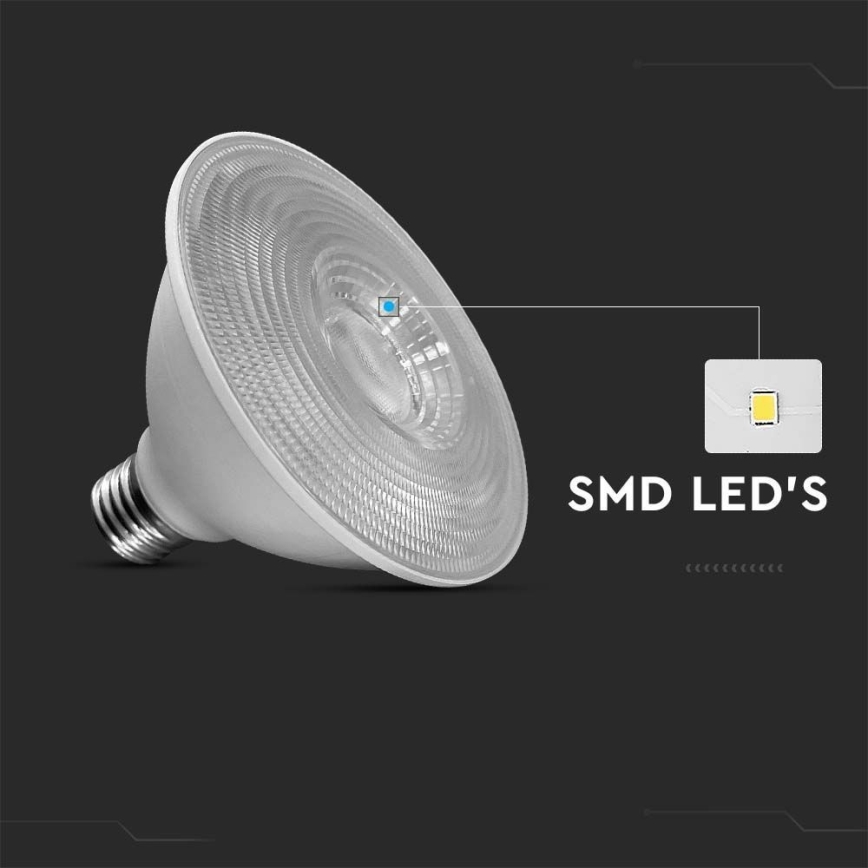 LED Izzó SAMSUNG CHIP PAR30 E27/11W/230V 6500K