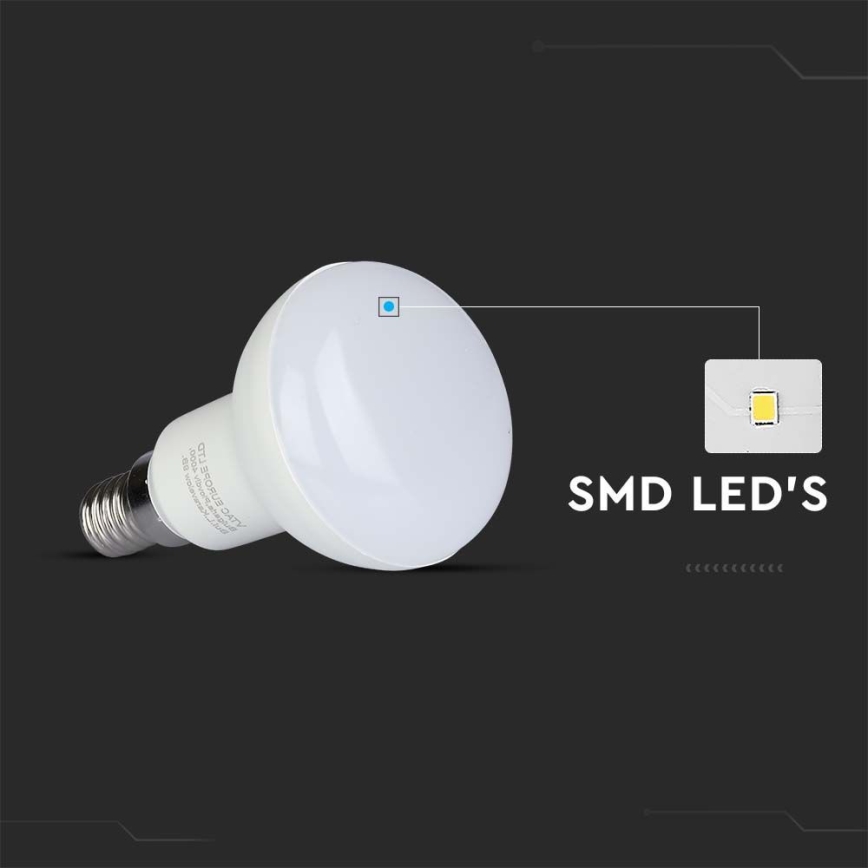 LED Izzó SAMSUNG CHIP R50 E14/4,8W/230V 4000K