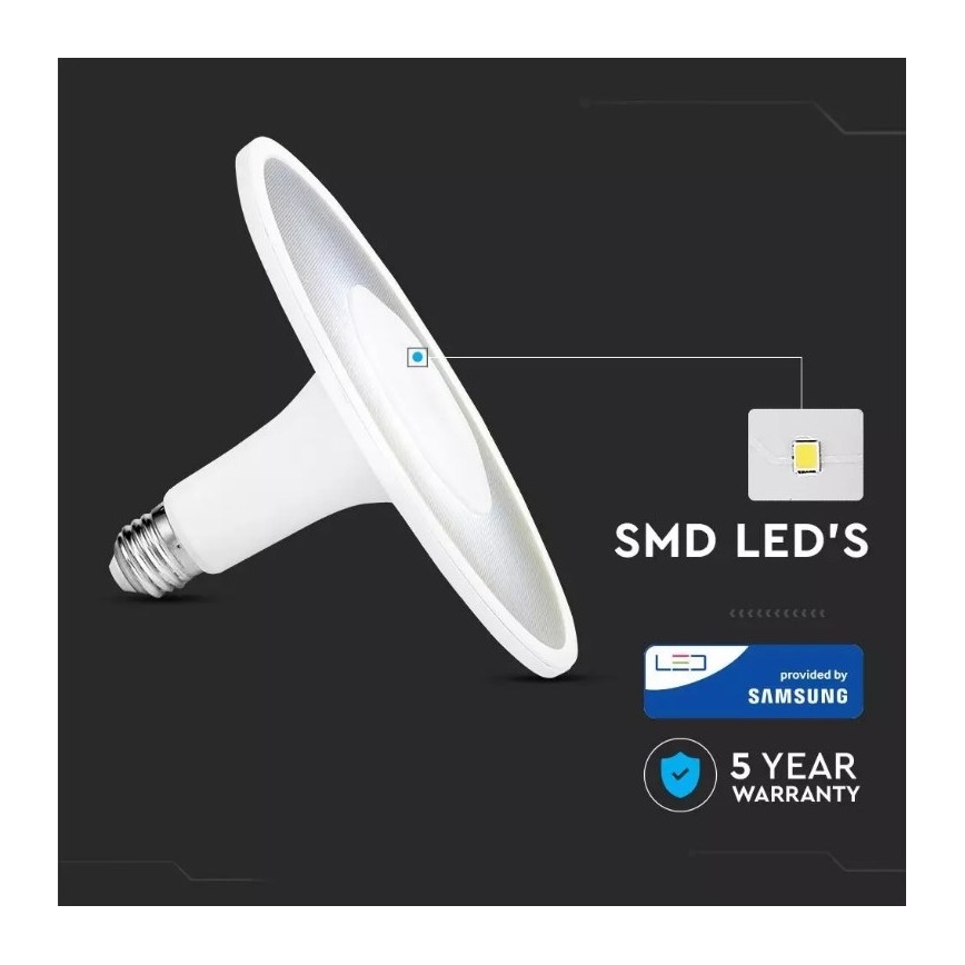 LED Izzó SAMSUNG CHIP UFO E27/18W/230V 4000K