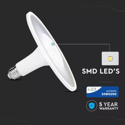 LED Izzó SAMSUNG CHIP UFO E27/18W/230V 6400K