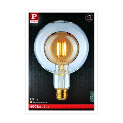 LED Izzó SHAPE G125 E27/4W/230V 2700K - Paulmann 28765