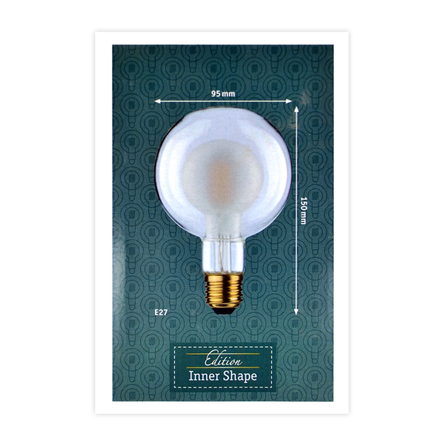 LED Izzó SHAPE G95 E27/4W/230V 2700K - Paulmann 28768