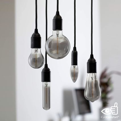 LED Izzó SMOKY VINTAGE Philips T32 E27/2,3W/230V 1800K